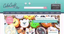 Desktop Screenshot of cakecraftshop.co.uk