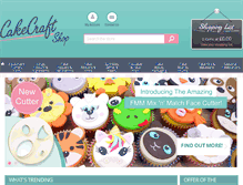 Tablet Screenshot of cakecraftshop.co.uk